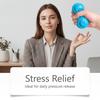 Burr Flour Squeeze Ball Fidget Toy, Spiky Wave Texture Sensory Stress Relief Ball, Soft Stretchable Squishy Toy for Anxiety Relief & Party Gifts