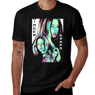 Ginger Snaps Movie Art Tshirt Fashion Simple Casual Tee Shirt