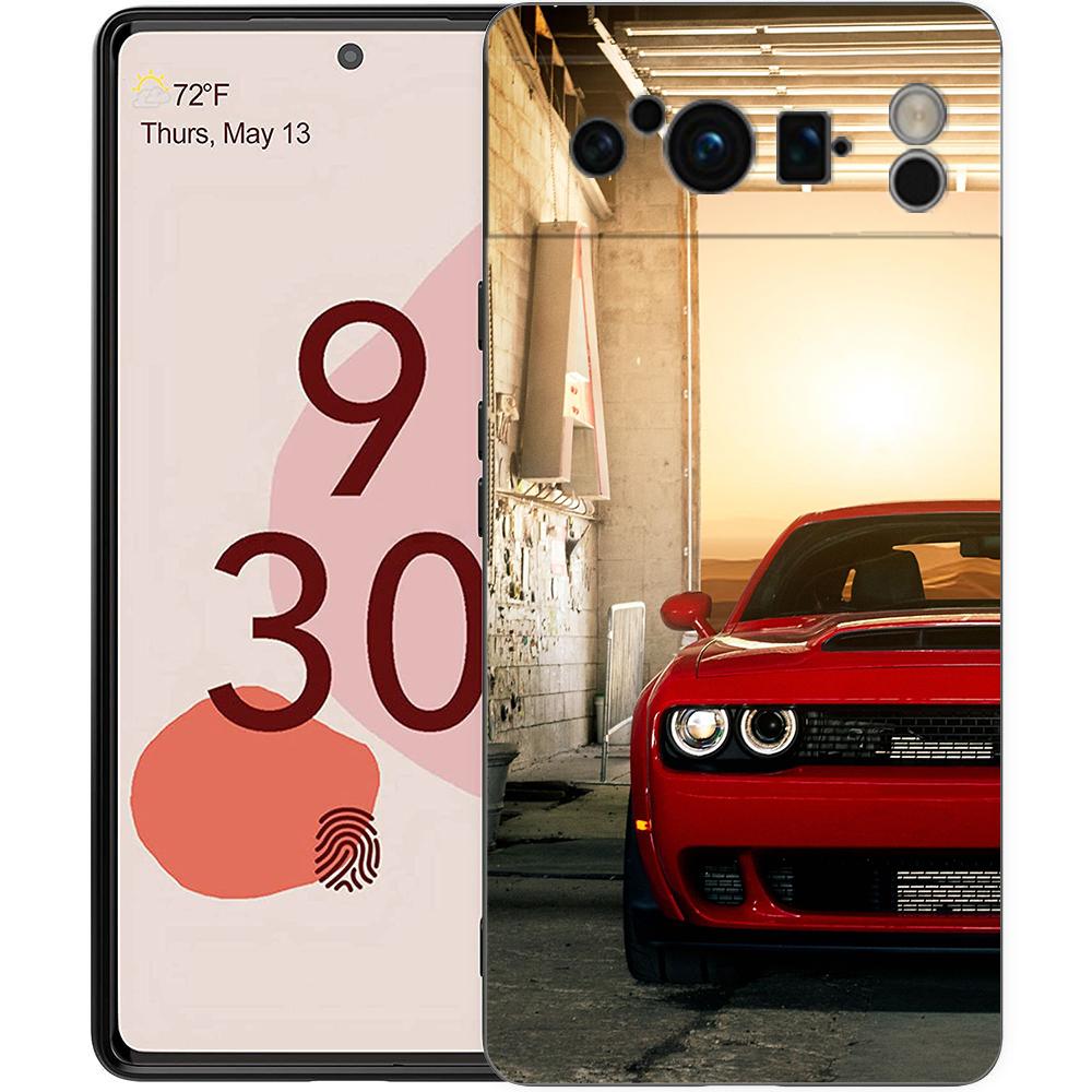Спортивный автомобиль Golf 7 для Google Pixel 8 7 6 Pro 6A 5G черный чехол для телефона мягкий противоударный чехол силиконовый TPU Shell Coque