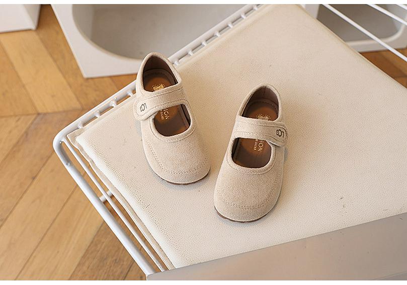 French-Style Girls' Leather Matte Princess Shoes - Spring/Autumn 2026 Korean Soft Sole Style