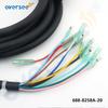 688-8258A 703 Remote Control Box Main Harness 10Pin Replace Cable 688-8258A-20 Cable For Yamaha Outboard Engine Control Box 5M