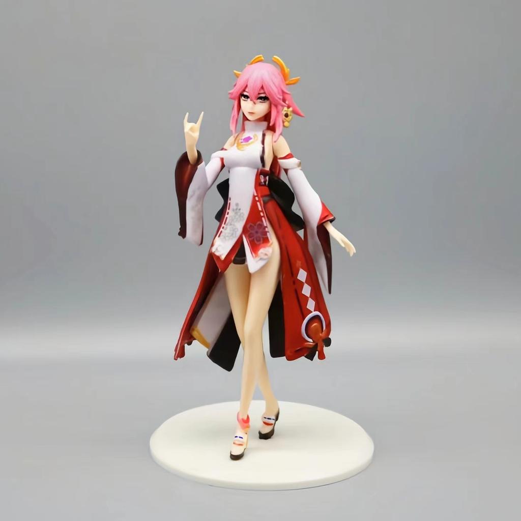Huatou, Kaori, Gan Yu, Mei Meng, Ling Hua, Lightning General figurine, anime-style playmate set, scene model