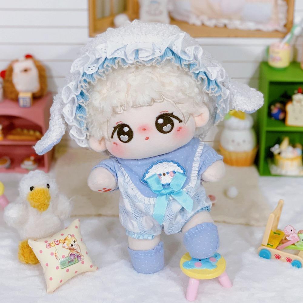 1 set Rabbit 20cm Cotton Doll Clothes Jumpsuits No Attribute Doll Clothes  20cm Cotton Doll