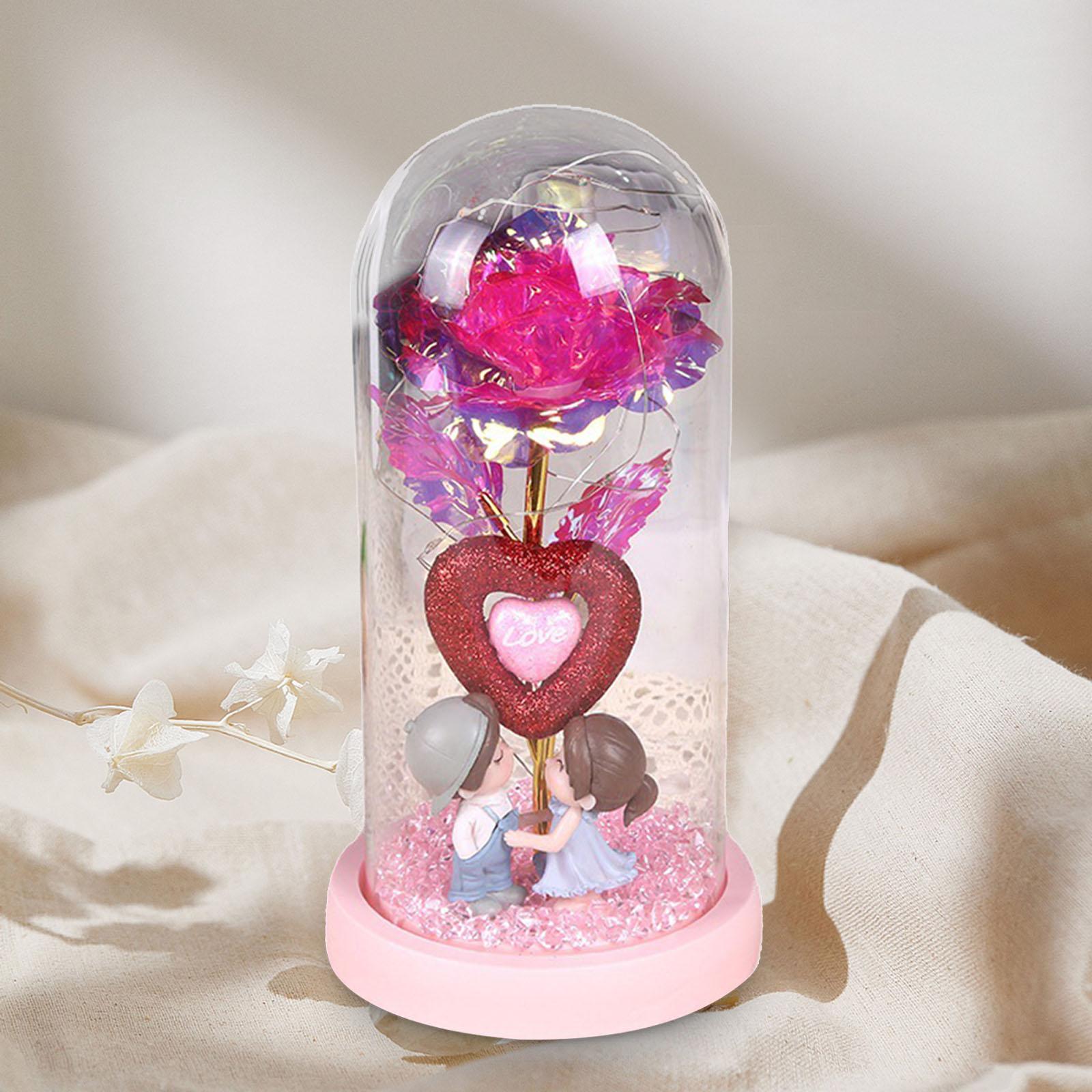 Rose Flower Gifts for Women Valentines Day Decor Valentines Day Gifts for Men