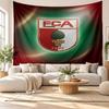 FC Augsburg FC Wall Tapestry, Soft Fabric Wall Hanging, Decorative Backdrop For Bedroom Home Wall Art