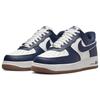 Nike Pánske tenisky Air Force 1 '07 LV8 College Pack - Midnight Navy - modrá, stredne modrá, gumová, hnedá DQ7659-101