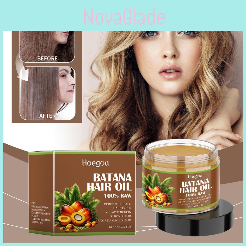 Hoegoa Batana Hair Nourishing Oil For Scalp Hydration And Moisture Repair 120g