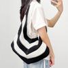 New Arrivals Open Run Women Knit Large Shoulder Bag