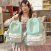 Schoolbag Korean Ins Fresh Plaid Polka Dot Lace Girl Heart Travel Backpack Sweet Wind Student Sweet School Bag