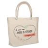 Beach Bag - PLANETEE - Insulated Irreplaceable Pétanque Player - Cotton - Large Capacity - Printed In France