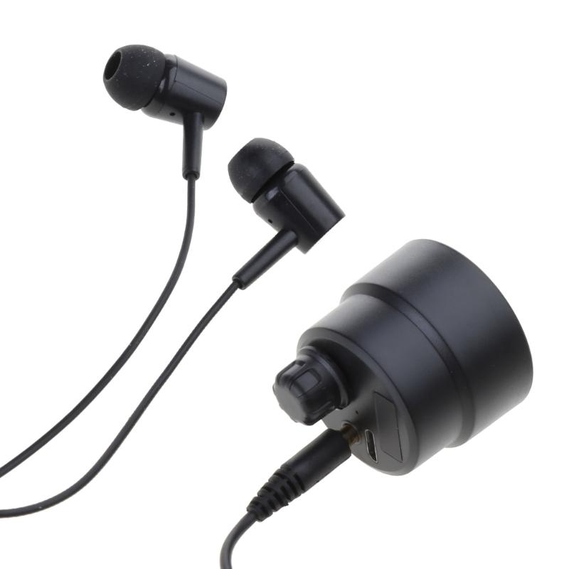 Water Leakage Detector Wall Pipe Leaking Sound Amplification Noise Reduction Security Fire Pipeline Auto Detection Tools