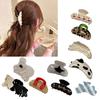 Trendy Acetate Hair Clip Strong Clasp For Long Hair Smooth Clip Lightweight Everyday Use