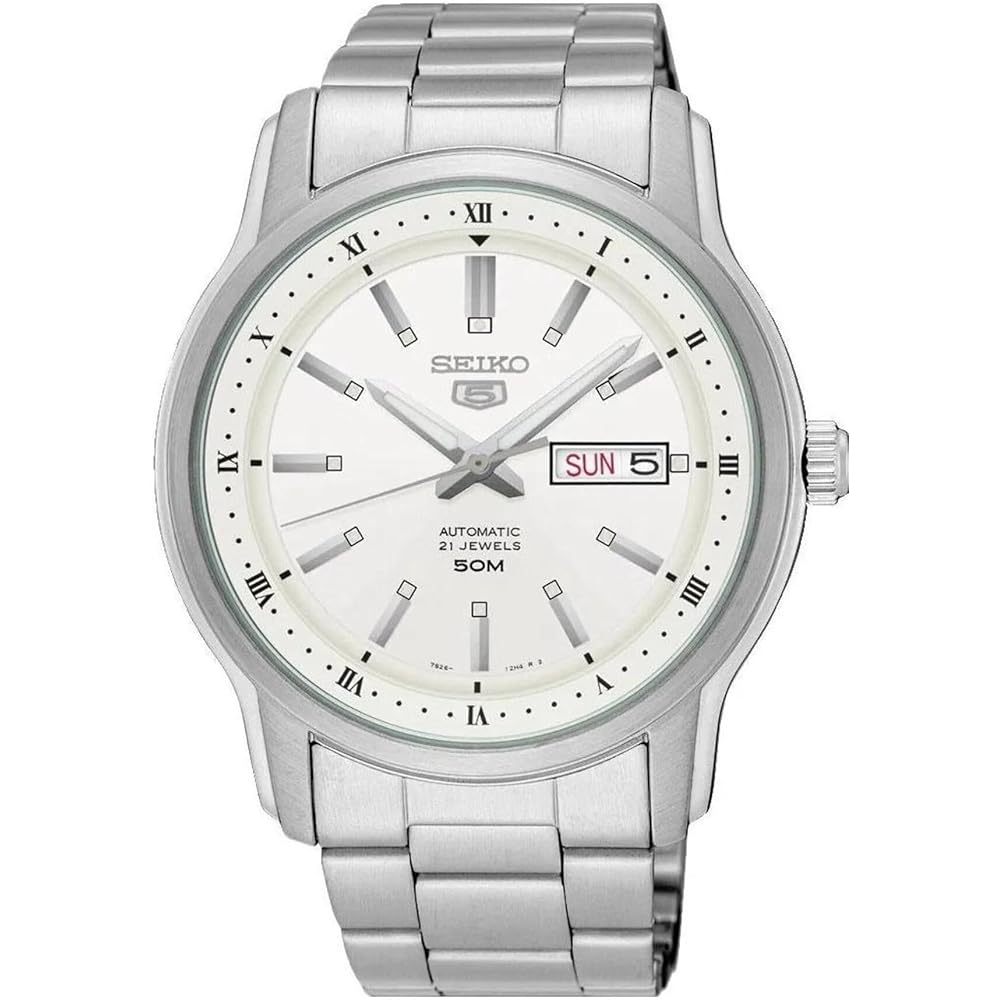 Seiko 5 Automatic SNKP09K1 Men s Watch Stainless Steel Water Resistant 40mm