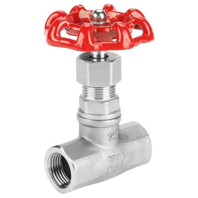 DN15 Stainless Steel Gate Valve BSPP G12 Rotary Sluice Valve for Water Oil Gas