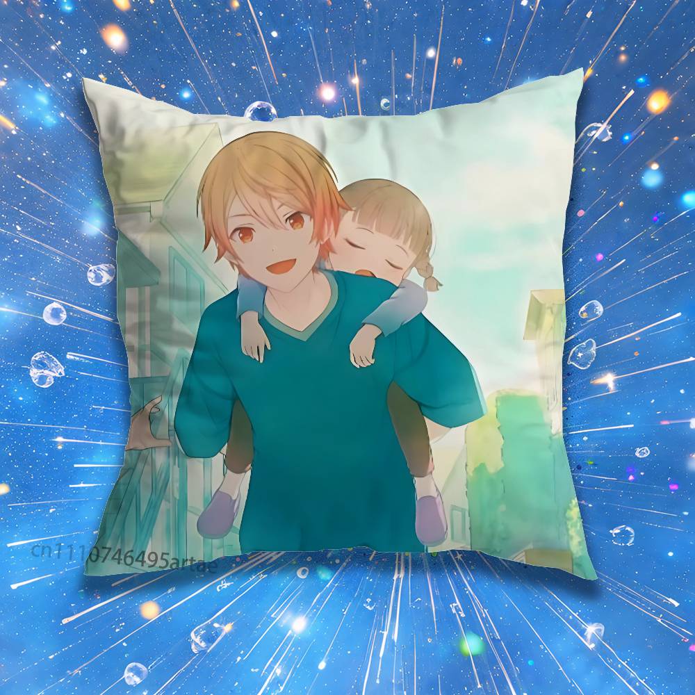 Tenma Tsukasa PProject SEKAI Pillow for Sofa Seat Chair DecorativeModern Home Decor Print Throw Cushion