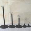 Sturdy and Durable PVC Ring Adjustable Metal Stand Showcase Doll Or Bear with Style Adjustable Allows To Be Placed, Black, 35