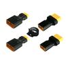 Boladge 2pcs XT90 Male Connector to XT60 Female Connector Adapter and 2pcs XT90 Female Connector to XT60 Male Connector Adapter for RC LiPo ESC