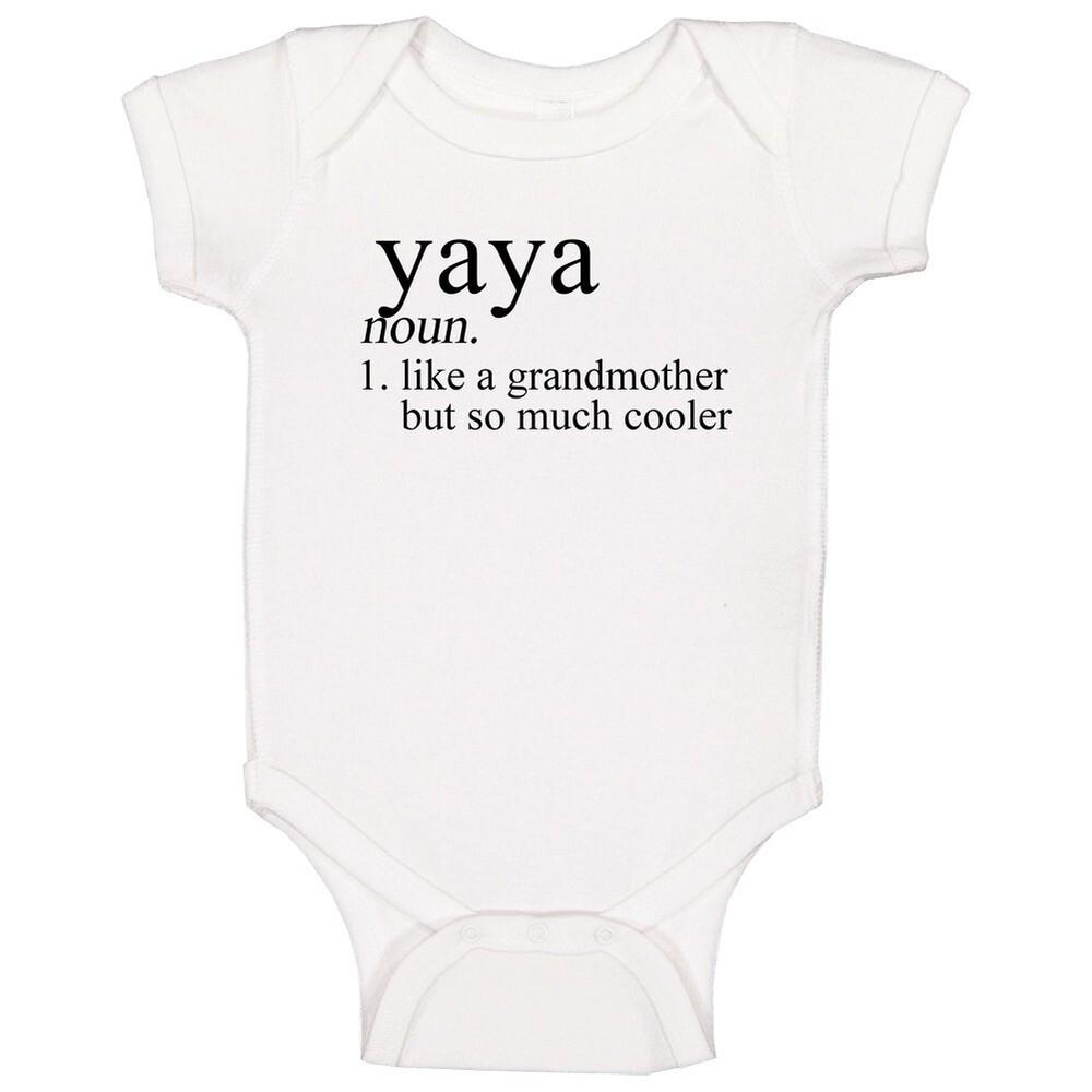 

Yaya Noun Language Definition Grandma Grandmother Mother s Day Gift Baby On 4XL
