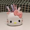 Pen Holder Official Authorized Makeup Brush Storage Bucket Cute Anime Desktop Organizer School Workspace Present