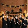 Glitter Decor Glittery Gold Garland Gold Shining Graduation Hanging Banner  Party Decorations