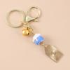 Neko Metal Backpack Pendant Mobile Decoration Lucky Cat Keychain Amulet Key Lanyard Car Keyring