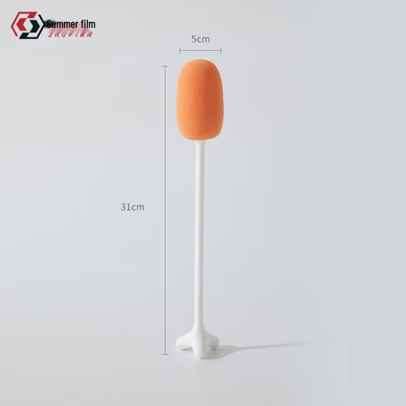 

Long Handle Standable Color-Blocked Cup Brush