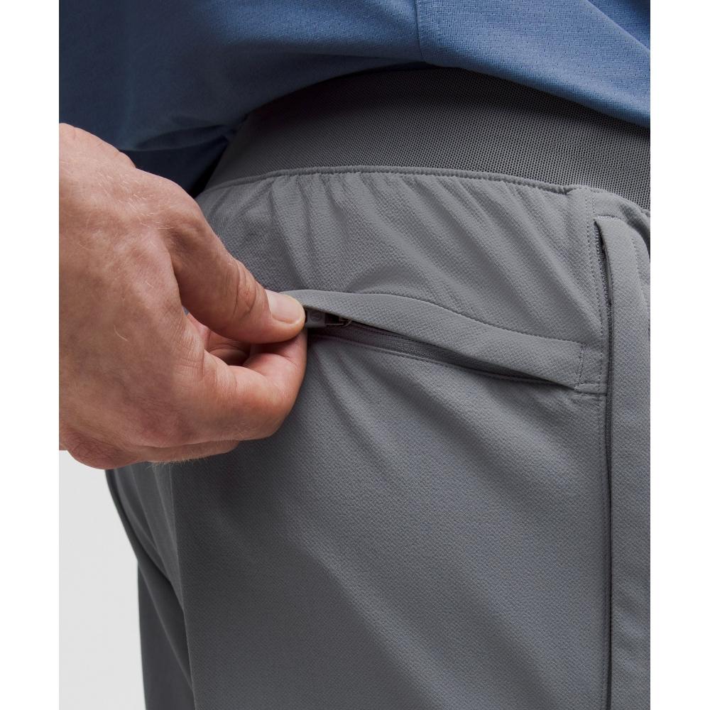 Lululemon Lizenz zum Trainieren Linerless Short 7   Aktualisiertes Solar Grau