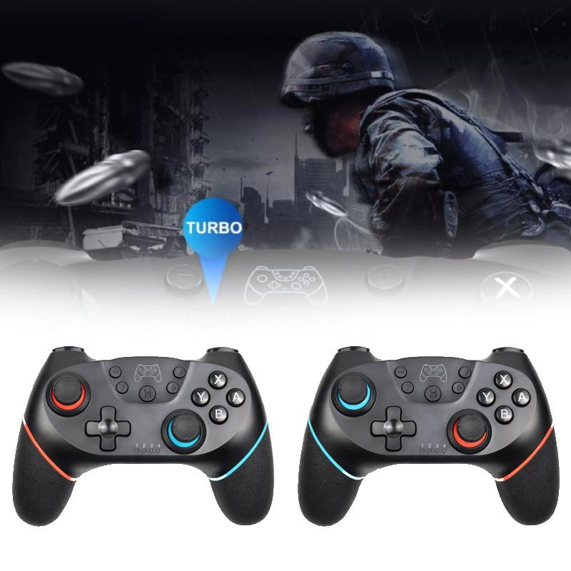 Kontroler do gier Switch Pro Floral Bezprzewodowy Bluetooth z wibracjami na PC i Switch