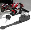 Motorcycle Anti Theft Helmet Lock Left Side Fits for CBR400R CBR500R CB500F(Black )