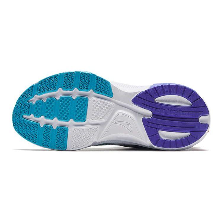 Anta Lingfeng Durable Low-Top Kids Running Shoes Kids sneaker White Black Blue 312335530-2