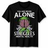 Unisex Brain Ribbon Mental Health Awareness TShirt Anxiety Emotional#Mha