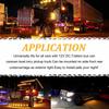 12V 24V LED Side Marker Light Auto Trucks Lorry Trailer Bus Tail Brake Lamp Car Warning Lamp Turn Signal Indicator Lighting