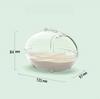 Plastic Hamster Bathtub Dinosaur Style Small Pet Cleaning Tool Hamsters Bathroom  for Small Animals