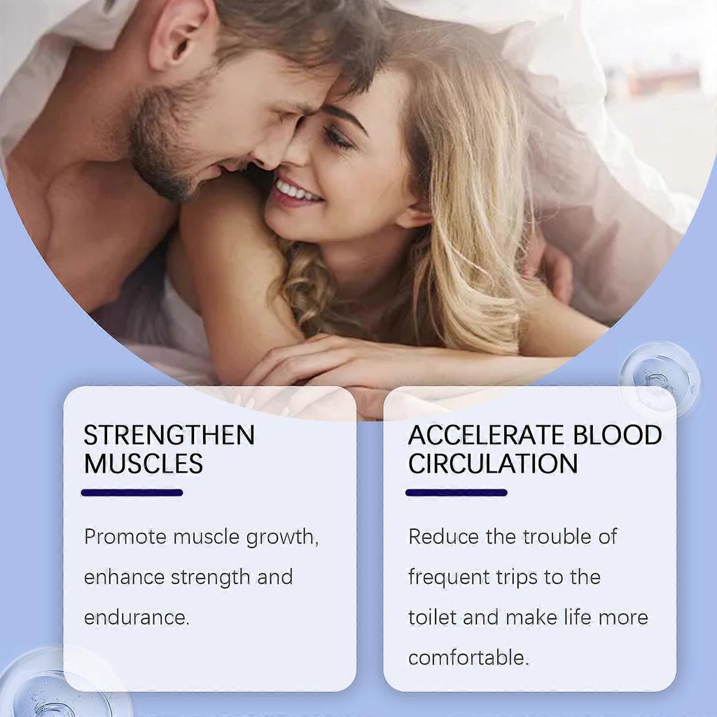 Laniska Men's Body Serum: Enhances stamina and revitalizes with gentle ingredients for daily care