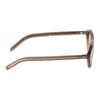 Prada Monogram Refined Details Acetate Oval Sunglasses Women's Transparent Clay