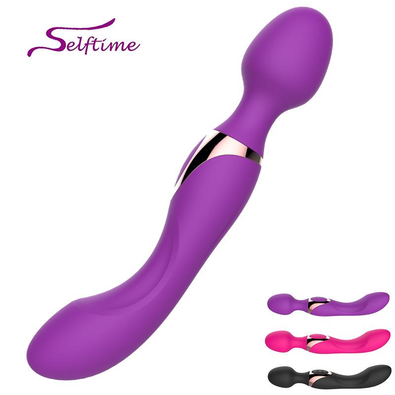 РњРѕС‰РЅС‹Рµ РІРёР±СЂР°С‚РѕСЂС‹ РґР»СЏ Р¶РµРЅС‰РёРЅ Magic Wand Body Massage AV Vibrator Sex Toy For Women Clitoris Stimulator Female Adult Sex Products Rose with Color Box
