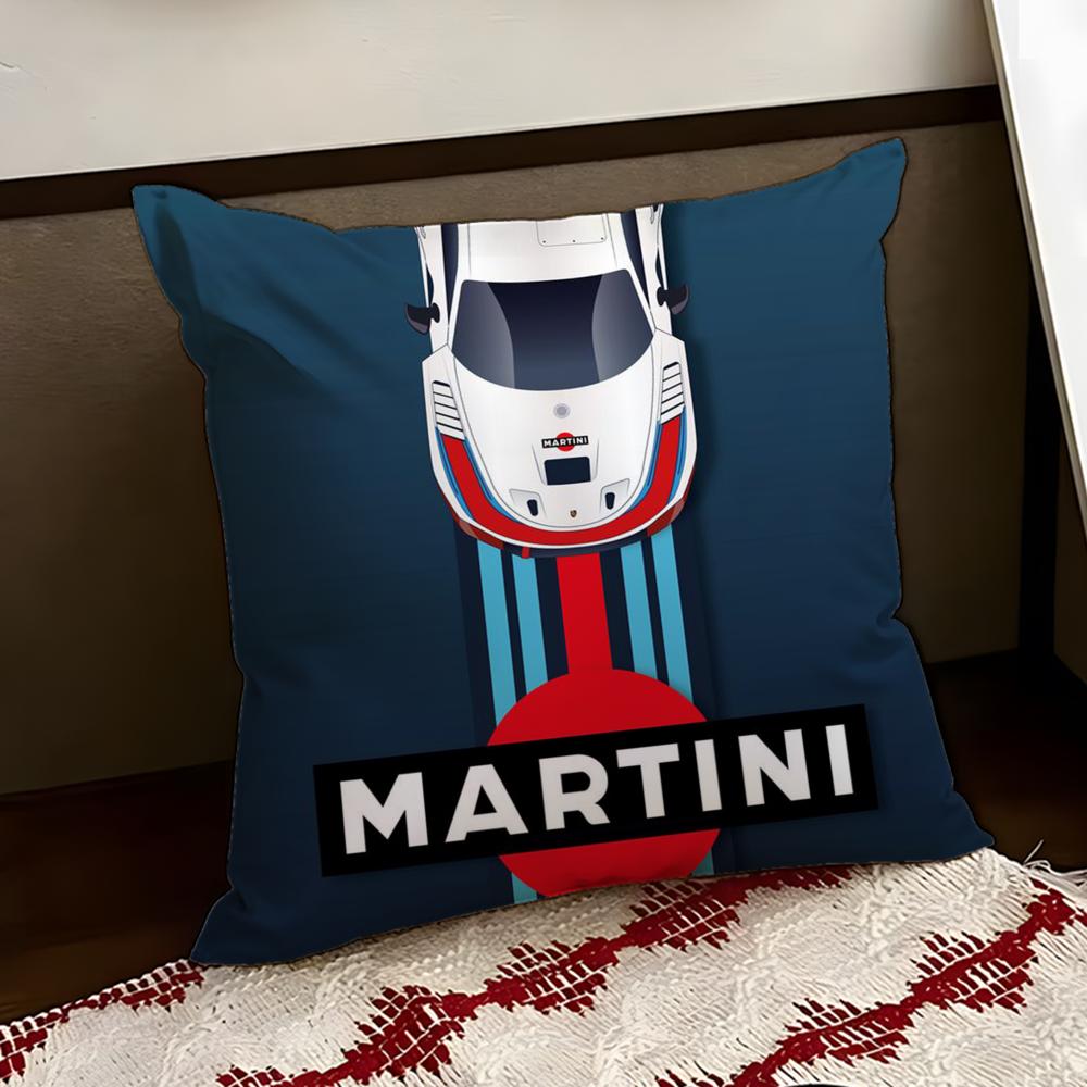 Car Cool MMartiniES Cushion Cover Reversible Soft Durable Pillow Cover Home Car MultiScene Use for Daily Comfort