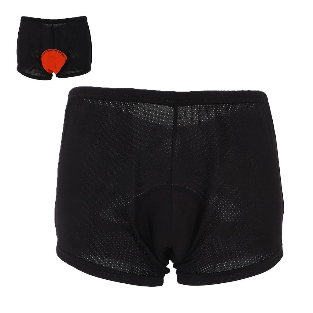 Cycling Padded Shorts Sponge Pad Design Elastic Soft Breathable Comfortable Cycling Underwear for Men Women