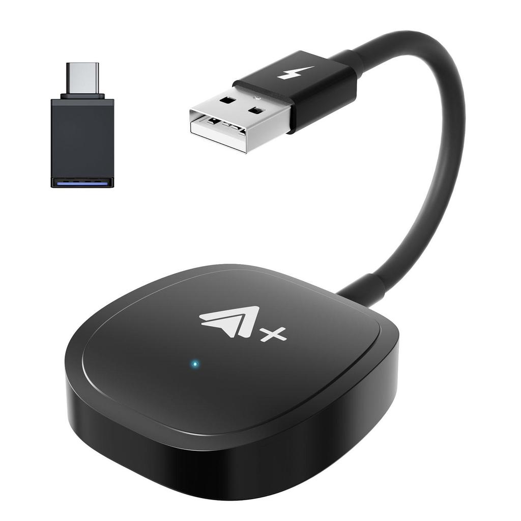Wireless CarPlay & Android Auto Adapter Box