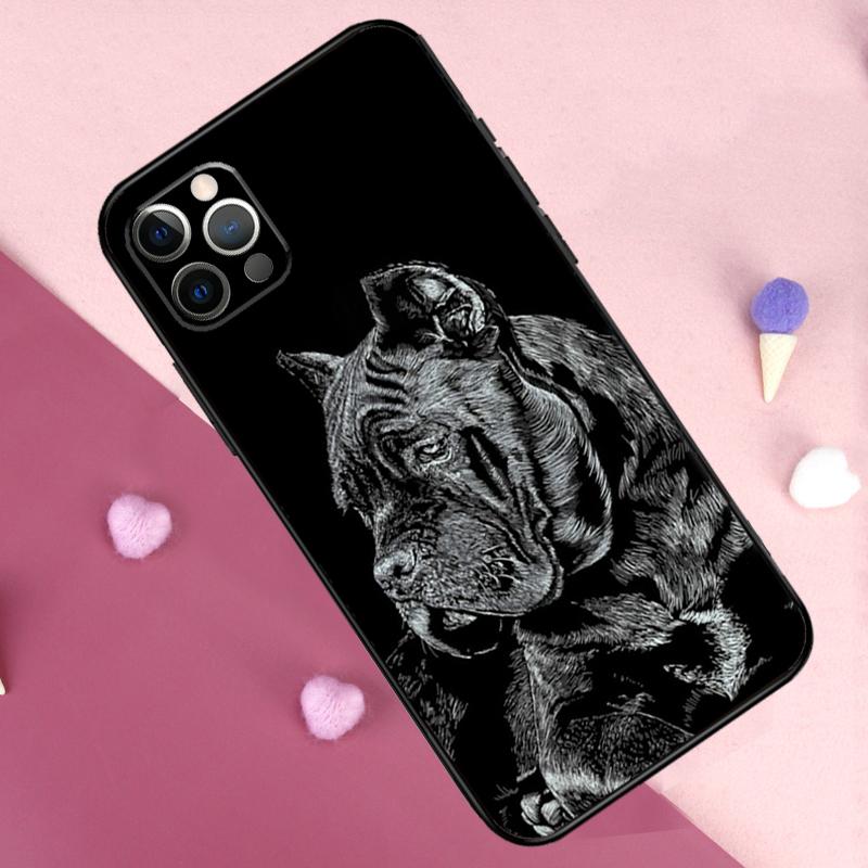 Cane Corso Italian Mastiff Phone Case For iPhone 17 Pro Max 17 Air 11 14 15 16 Pro Max Plus 12 13 Mini 16e Back Cover