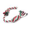 Christmas Cotton Rope Knot Toys - Bite-Resistant Teething Supplies for Dogs