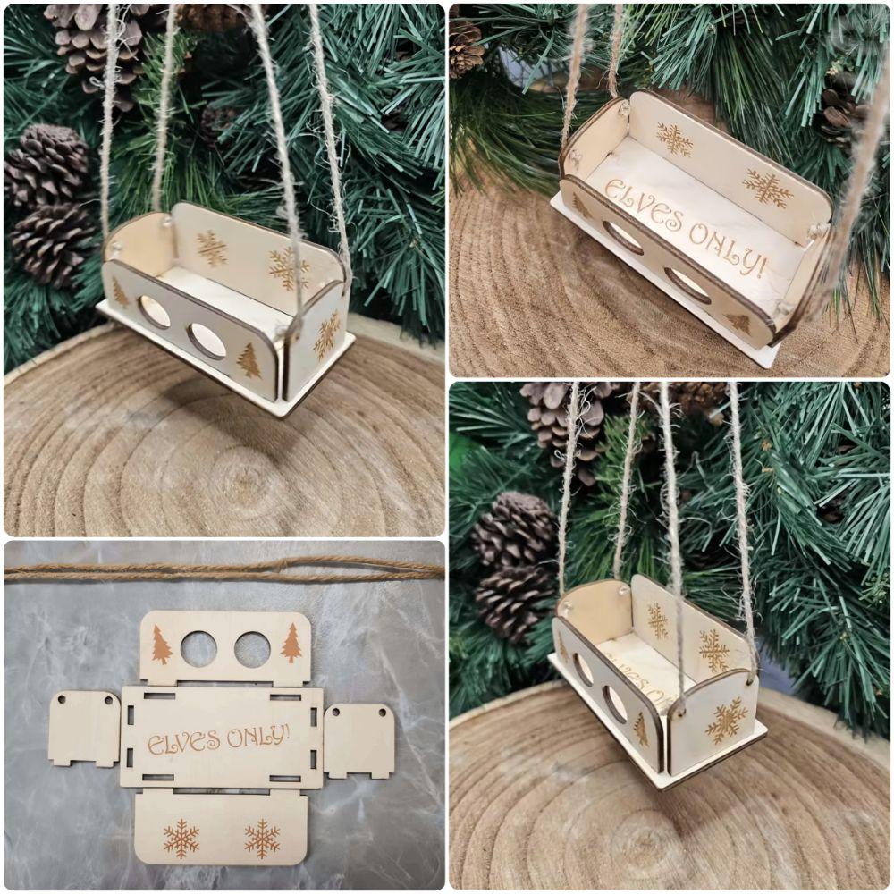DIY Elves Swing Ornament Elves Only Christmas Tree Decoration Hanging Decorative Swing Gift