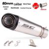 Ninja Z250/Z300/Z400 MT07/09 R25/R3/R6 Street SC Double/Triple Layer Motorcycle Exhaust Pipe