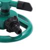Heavy Type Plastics Garden Sprinkler Quick Install Lawn Sprinkler 360 Degree Sprays For Uniform Lawn Irrigation