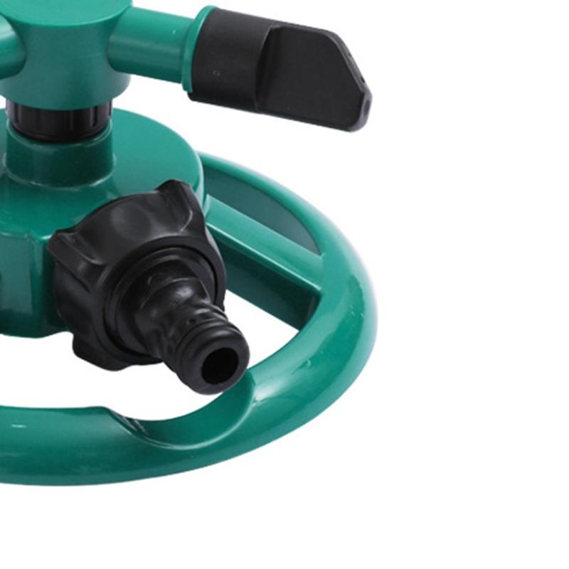 Heavy Type Plastics Garden Sprinkler Quick Install Lawn Sprinkler 360 Degree Sprays For Uniform Lawn Irrigation