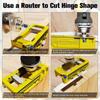 Door Hinge Jig Door Hinge Mortiser  Hinge Installation Kit  Door Hinge Router Template For 3Inch To 5Inch Hinges