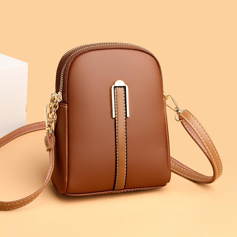 Mini and Simple Mobile Phone Bag for Women, Fashionable and Casual Single-shoulder Bag