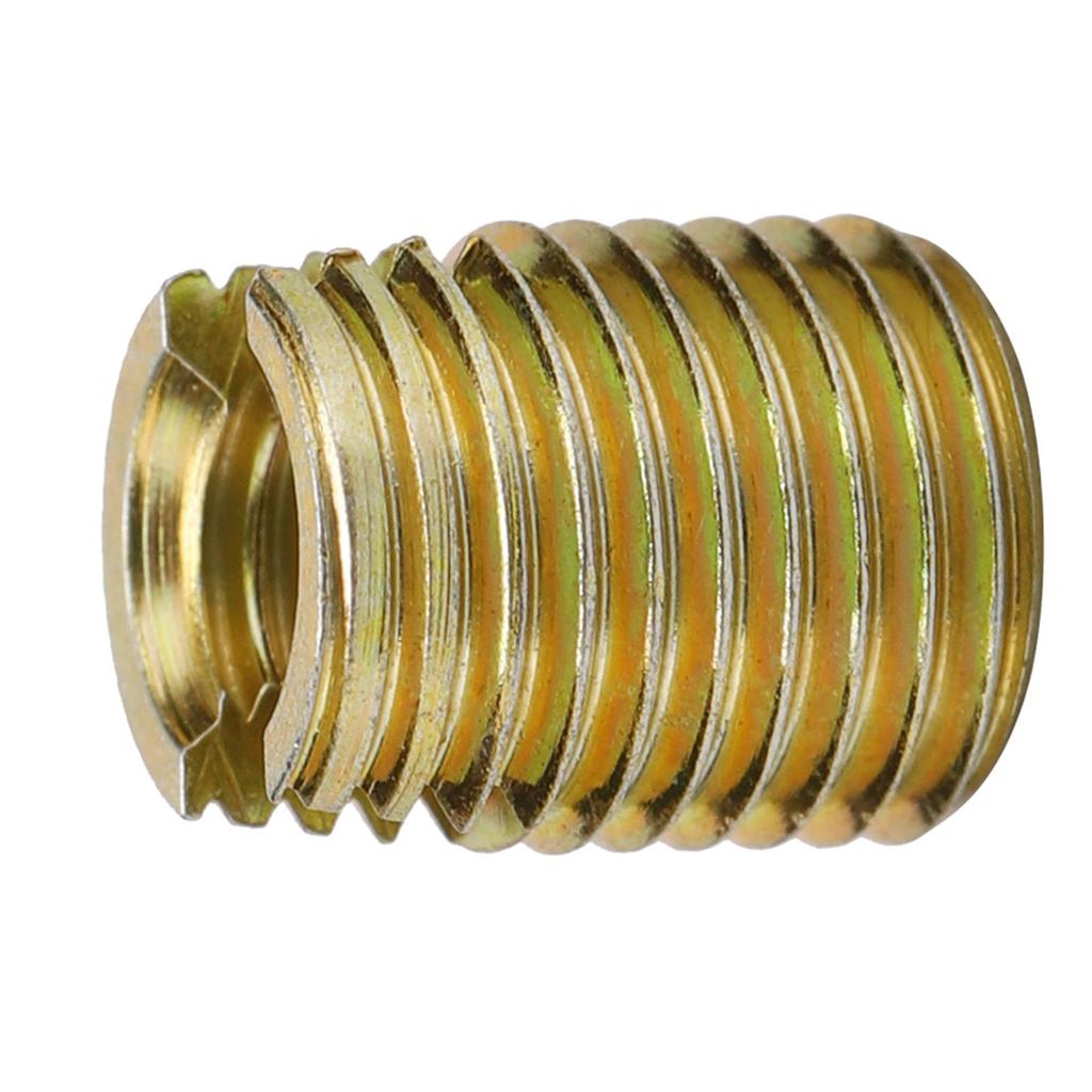 20 Stück 302 Kohlenstoffstahl selbstschneidende Gewindeeinsatz Zubehör