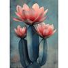 Vintage Mexican Cactus Poster Floral Moon Aesthetic Canvas Painting Prints Colourful  Wall Art Picture Room Home Decor