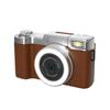 4K Digital Camera 48MP Resolution 18X Zoom Compact Travel Size for Selfie and Video Recording